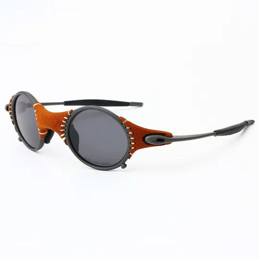 Retro Punk Metal Frame Sunglasses